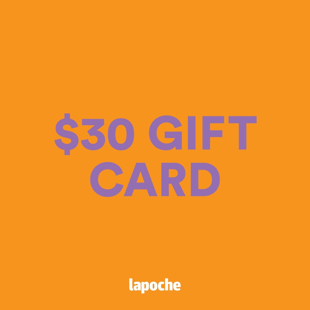 Lapoche Gift Card