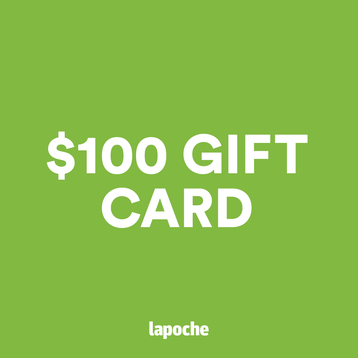 Lapoche Gift Card