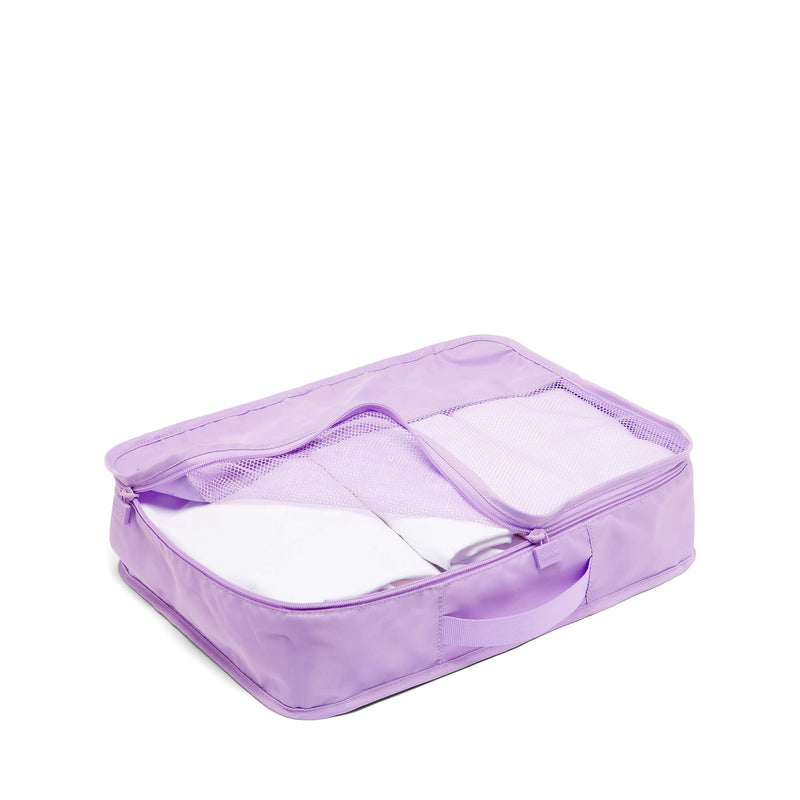 Luggage Organiser 4 Pack - lilac