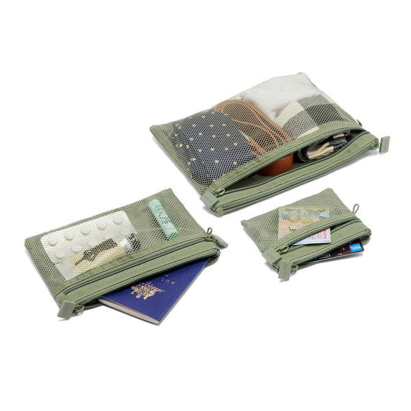 Multipurpose Pouch Set - olive