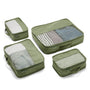 Luggage Organiser 4 Pack - olive