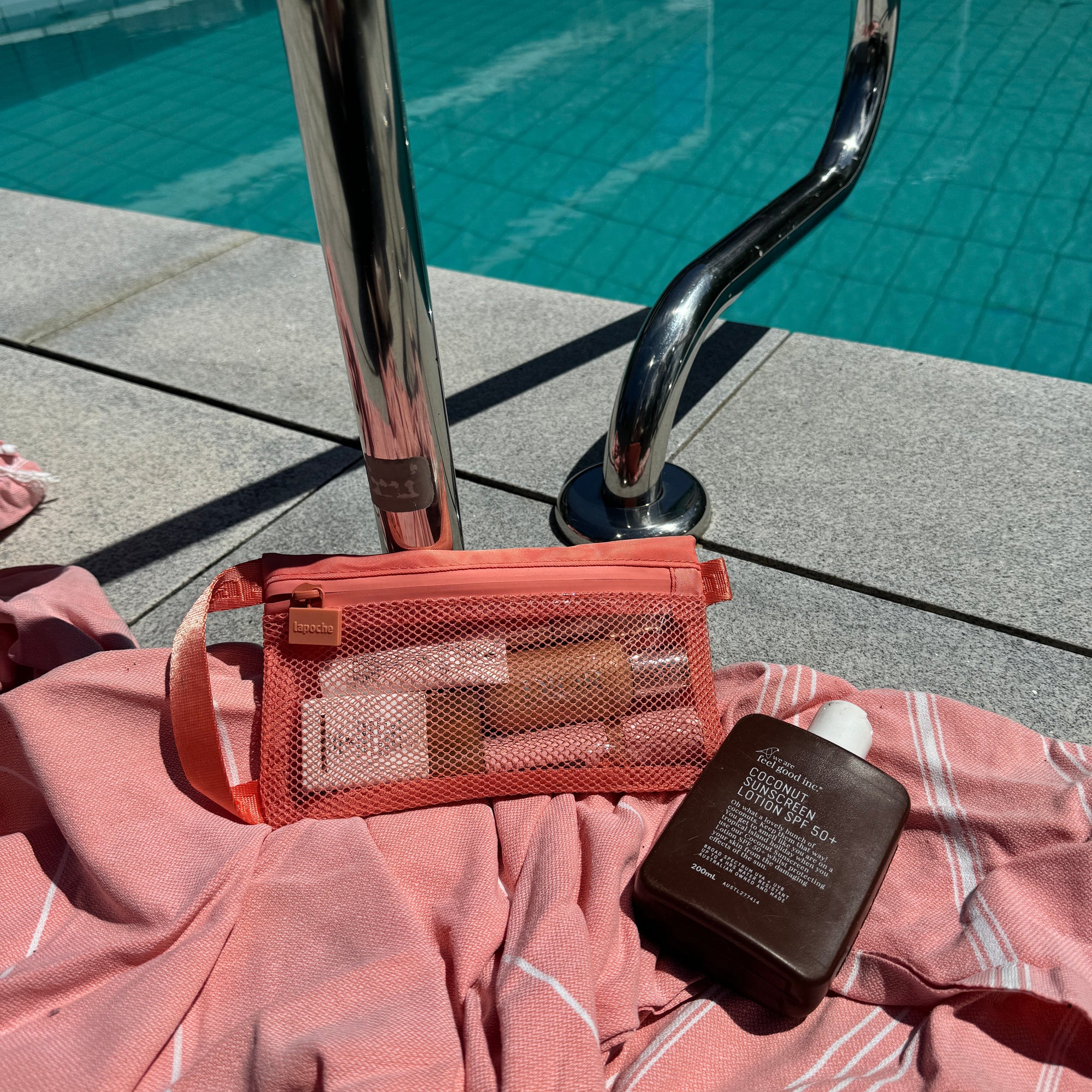 Watertight Pouch Duo - apricot