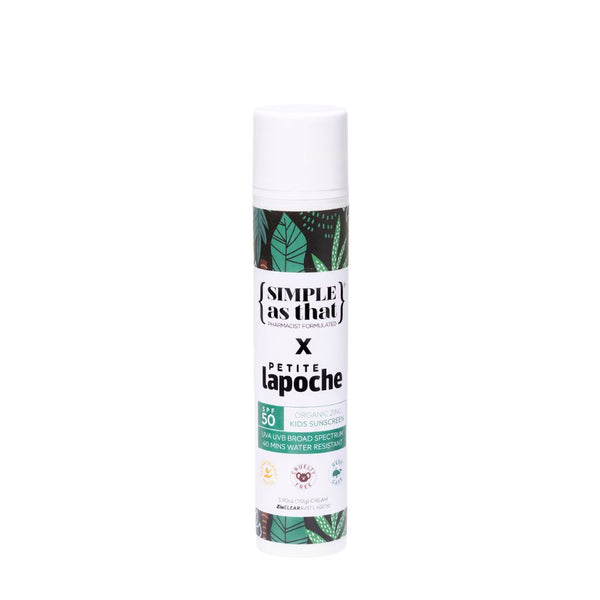 Simple as That x Petite Lapoche SPF50 Sunscreen - jungle print