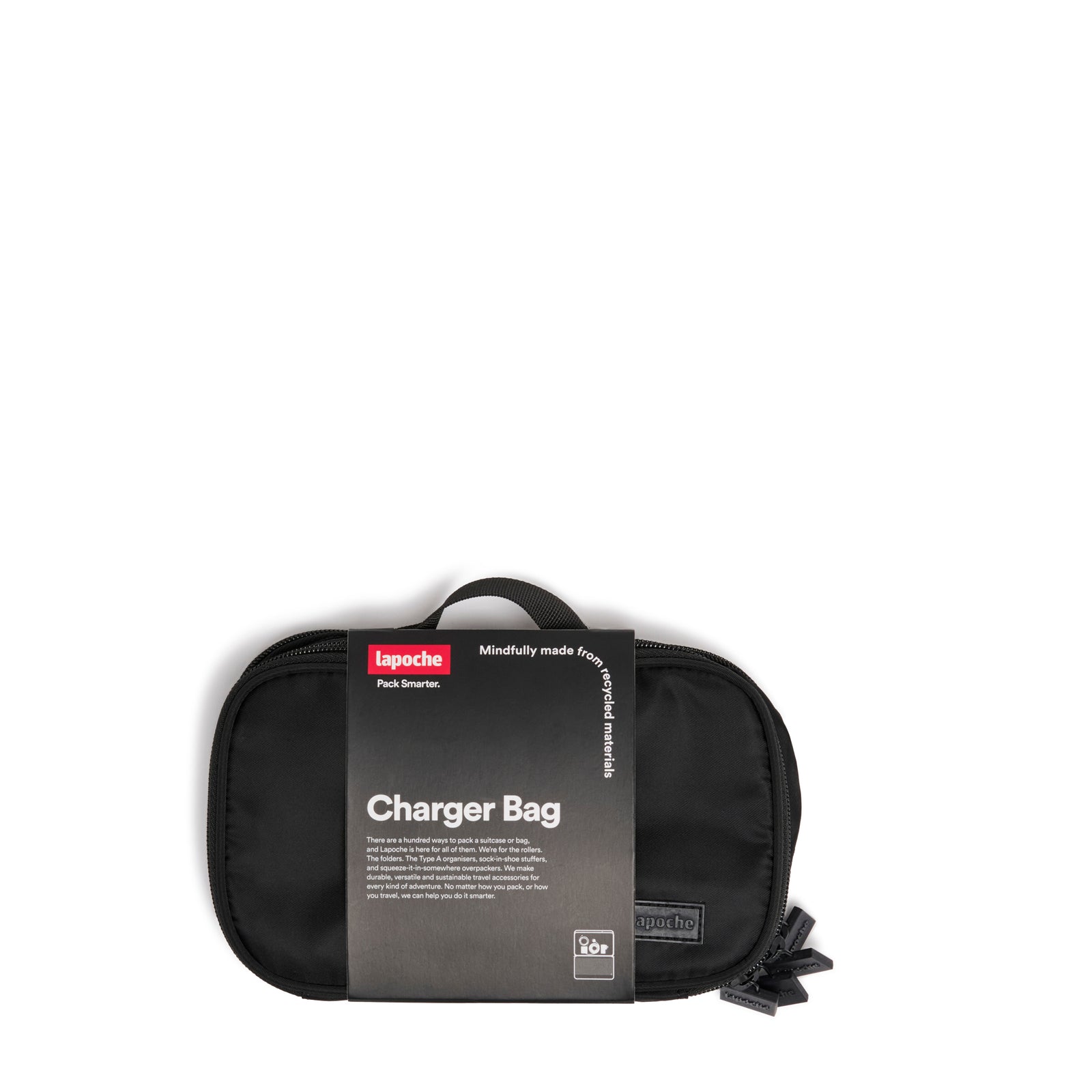 Charger Bag Black Lapoche