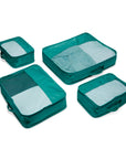 Luggage Organiser 4 Pack - spruce