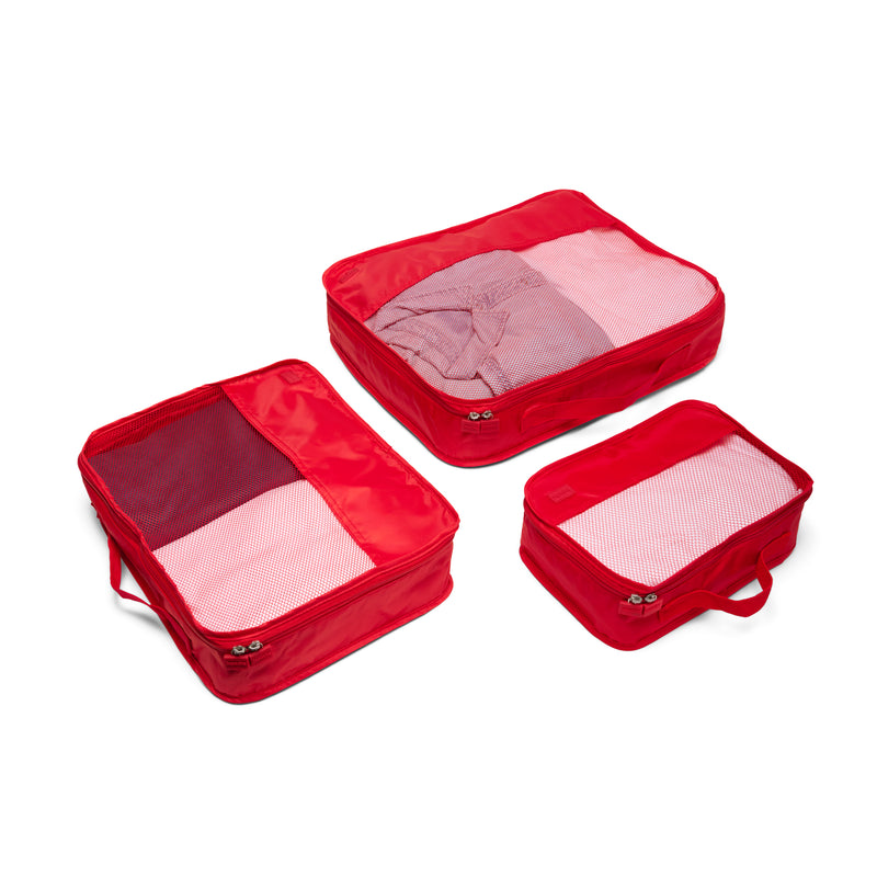 Luggage Organisers - red