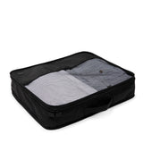 Luggage Organiser 4 Pack - black