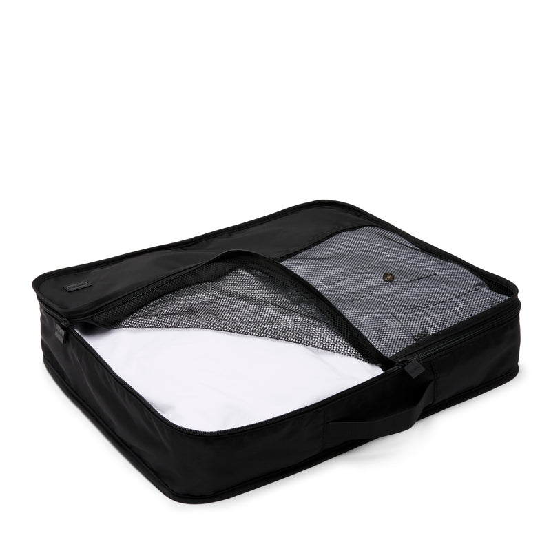 Luggage Organiser 4 Pack - black