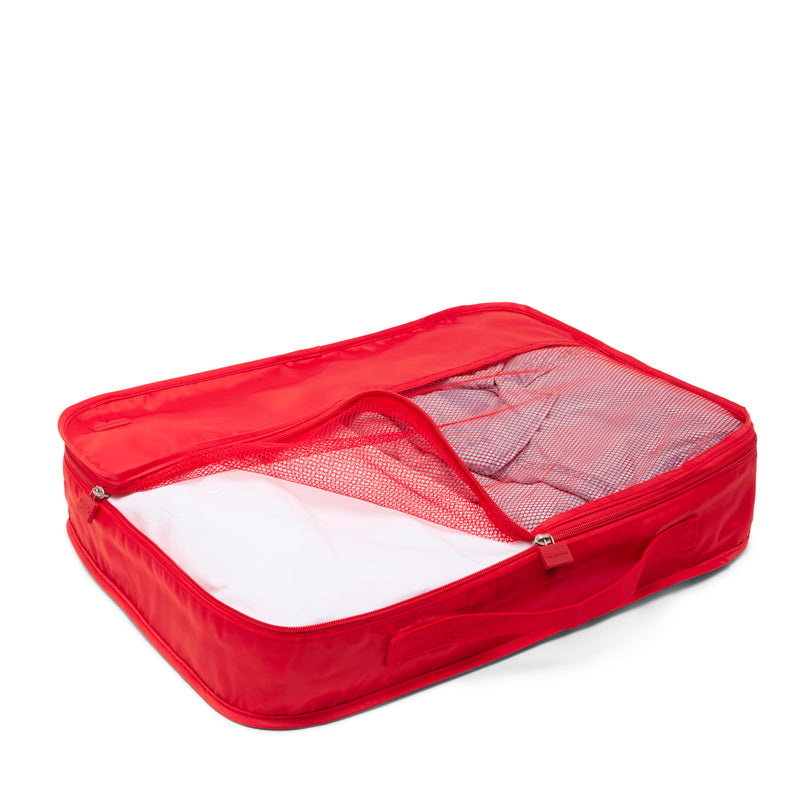 Luggage Organiser 4 Pack - red