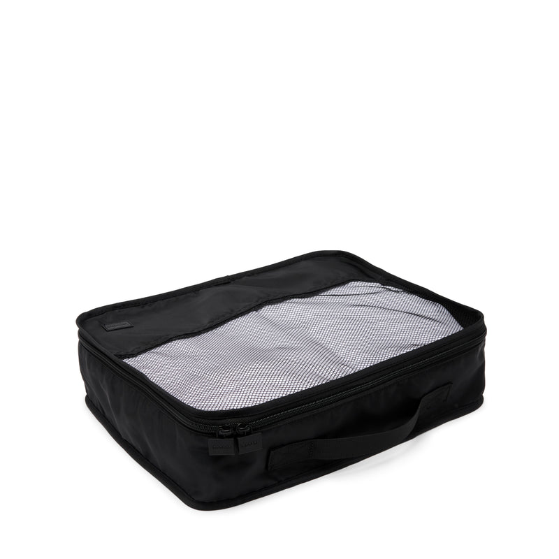 Luggage Organiser 4 Pack - black