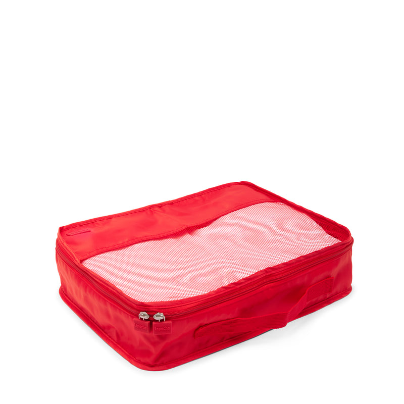 Luggage Organiser 4 Pack - red