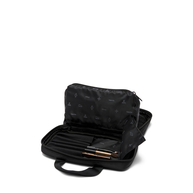 Make Up Bag -  black