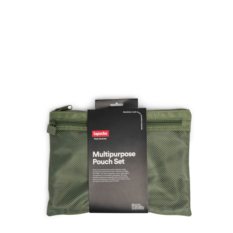 Multipurpose Pouch Set - olive