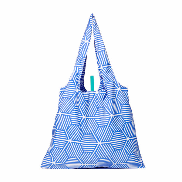 Packable shopper & produce bags pack - geometric