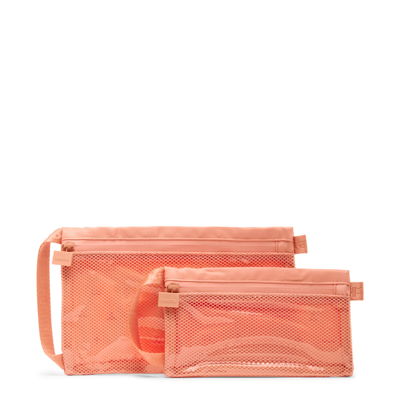 WATERTIGHT POUCH DUO - APRICOT