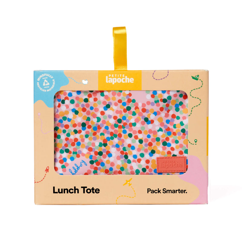 Lunch Tote - polkadot