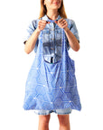 Packable Shopper - geometric