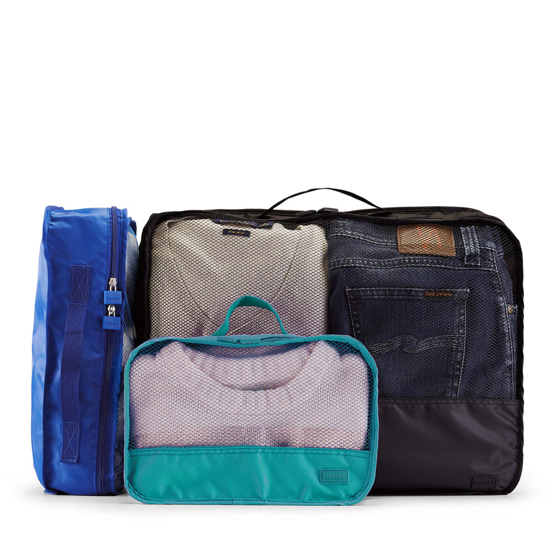 Luggage Organisers - blue
